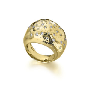 ANILLO ORO CON BRILLANTES