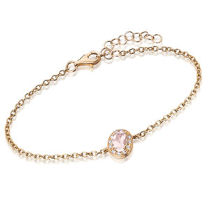 COLGANTE ORO BLANCO CON DIAMANTES